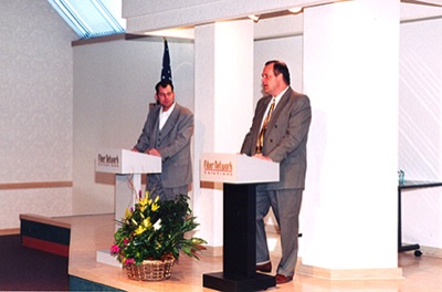 Kyle Bacon, CIO Cogent Communications with Dave Koch, President & CEO FNSI
