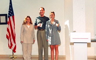 Jessica Culbertson, Chris Myers, Emily Foor